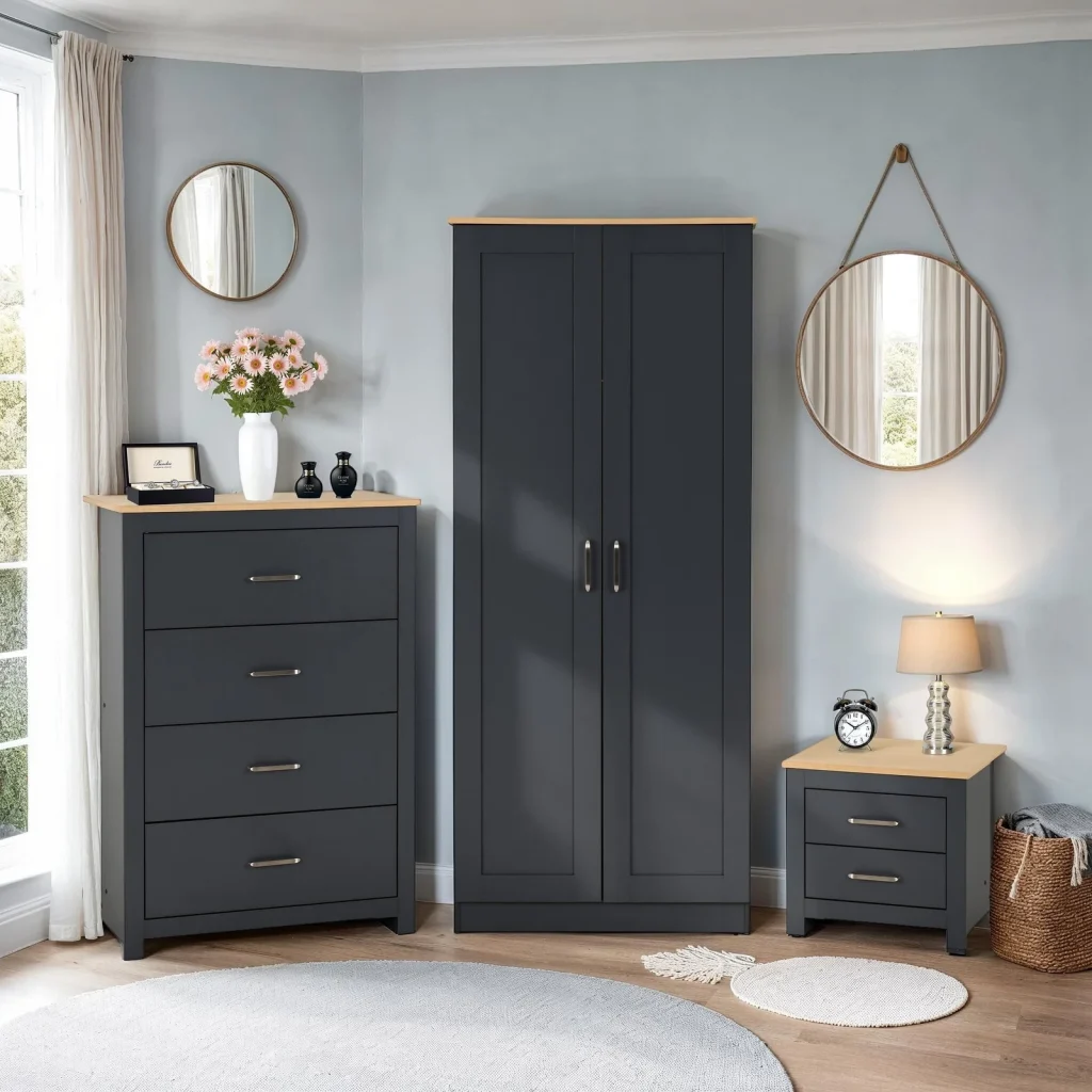 Portland Grey Trio Set