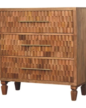 Cadiz Carved Storage Chest