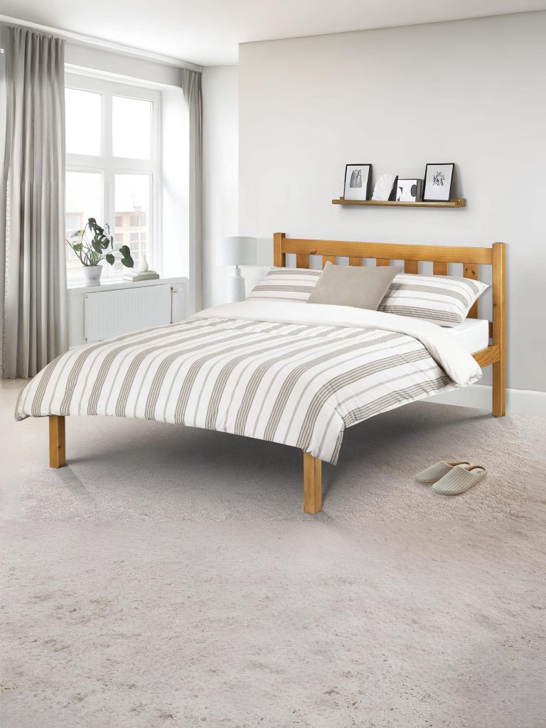 Poppy Double Solid Pine Bed