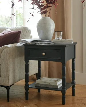 Contour Collection 1 Drawer Side Table