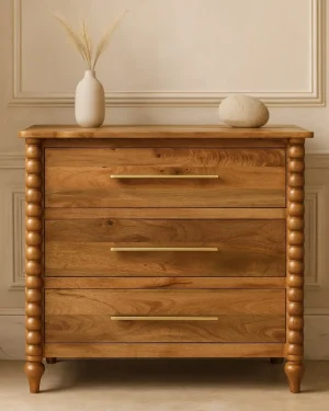 Spindle 3-Drawer Chest