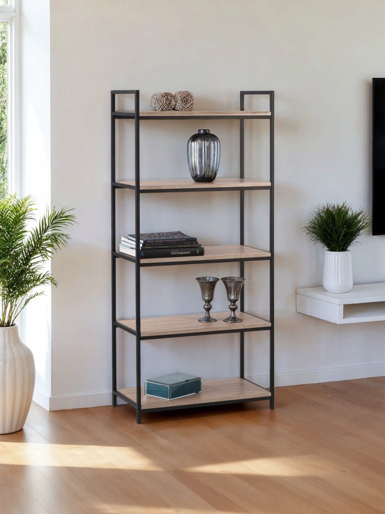 How to Style Open Shelving & Bookcases