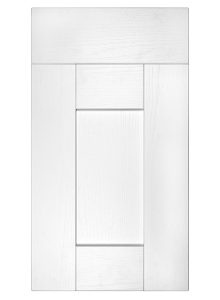 Buckingham White Ash kitchen door