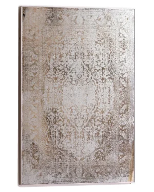 Antique Etched foxed Wall Art Mirror