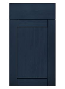 Balmoral Navy Blue Ash kitchen door