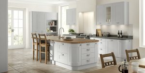 Boston Dove Grey kitchen door