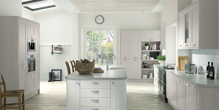 Boston super matt shaker kitchen