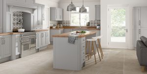 Rivington Super Matt Dove Grey kitchen door