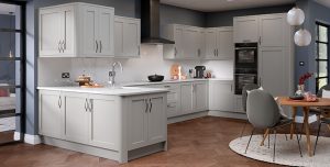 Rivington Super Matt Stone Grey kitchen door