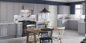 Rivington Matt Dust Grey kitchen door
